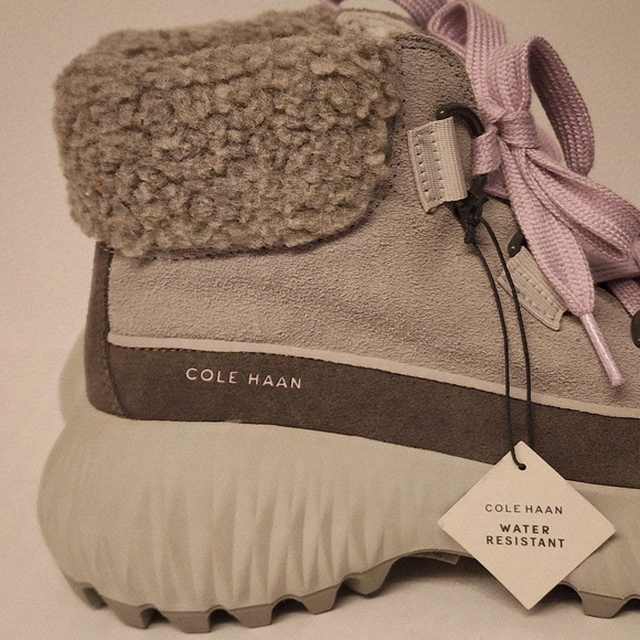 COLE HAAN Woman's Hiking WR Zerogrand Flurry Hiker Monument/Dark Size 5.5 - Picture 12 of 16